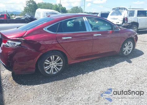 2015 Chrysler 200 Limited из США, поврежденный, VIN 1C3CCCAB7FN534120